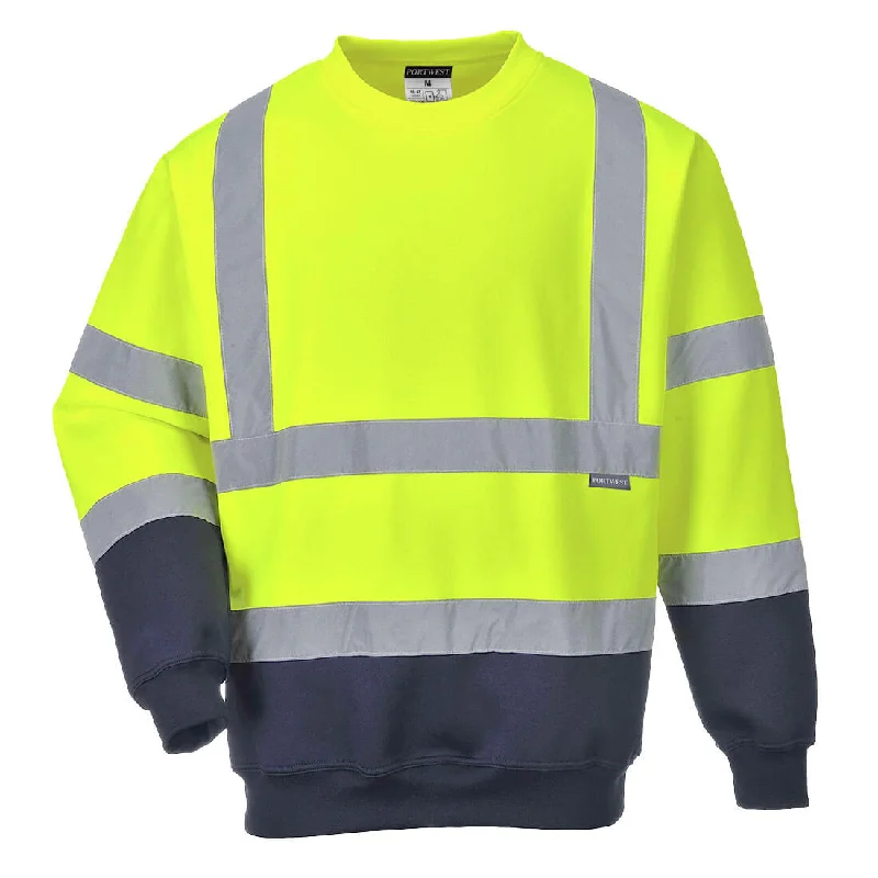 Weekend Offers That Thrill Portwest Two Tone Hi-Vis Sweatshirt