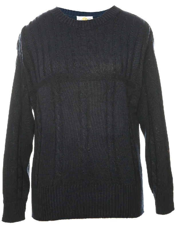 Lowest Rates Cable Knit Jumper - L