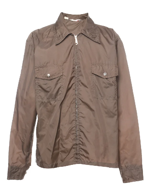 Sneak Peek Sale Brown 1980s Coach Jacket - M