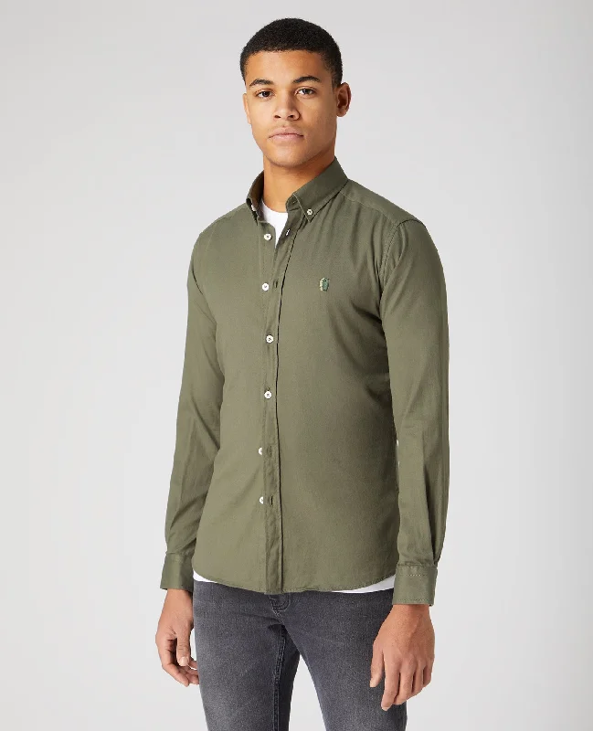 Super Bargain Slim Fit Cotton Stretch Shirt