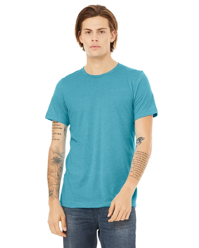 Major Savings Bella+Canvas Triblend T-Shirt | Aqua Triblend