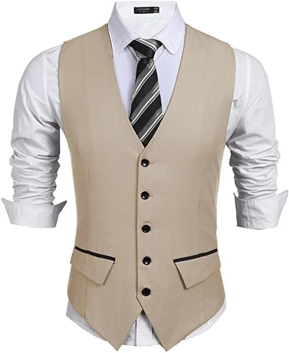Deal Alert Slim Fit Waistcoat (US Only)