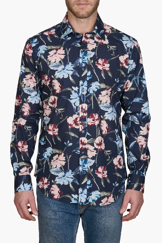 Quick Sale Abelard | Foligno Print Slim Fit Casual Shirt