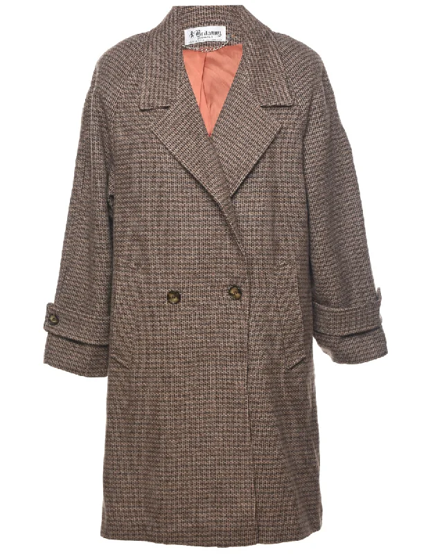 Midnight Madness Britanny Wool Coat - M