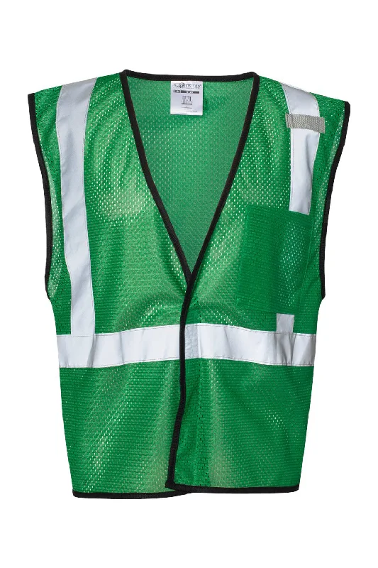 Online Only Kishigo Mens EV Series Enhanced Visibility Non-ANSI Vest - Green