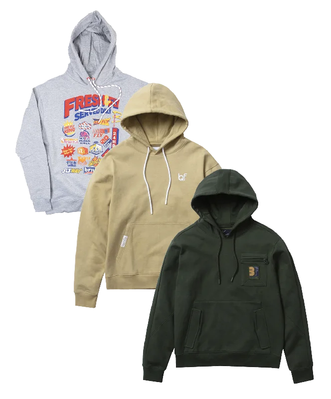 Clearance Items BORN FLY ASSORTED HOODIES - BFH06