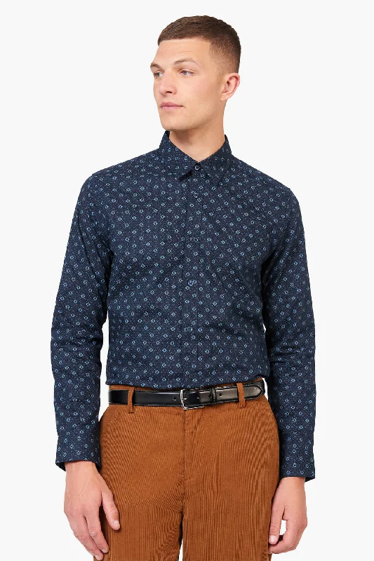 Weekend Deals to Brighten Your Day Ben Sherman | Geo Print L/S Casual Shirt