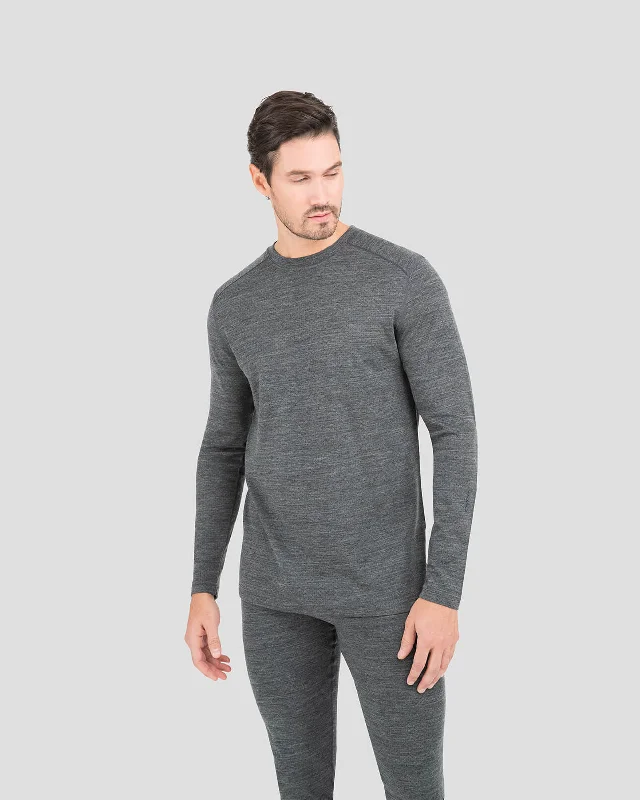 Act Fast 2.0 Men's Midweight Ultra Merino Wool Baselayer Crew Top