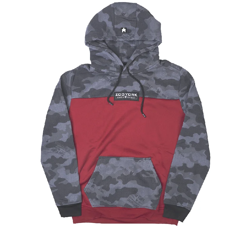 Bargain Prices ZOO YORK LOGO HOODIE CAMO - ZY31H137