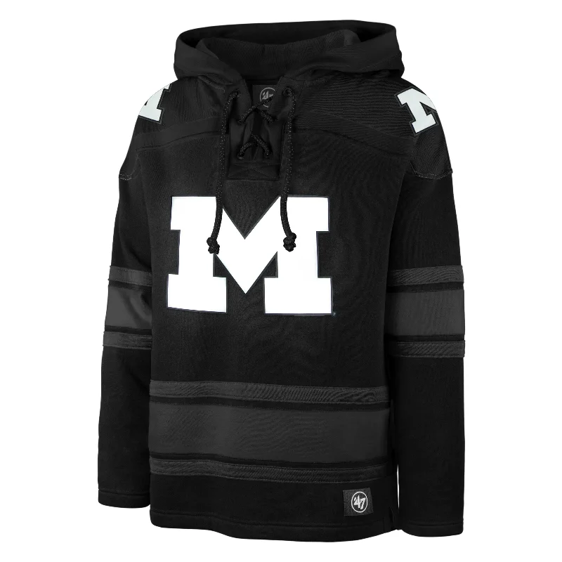 Price Slash MICHIGAN WOLVERINES ANTHRACITE SUPERIOR '47 LACER HOOD