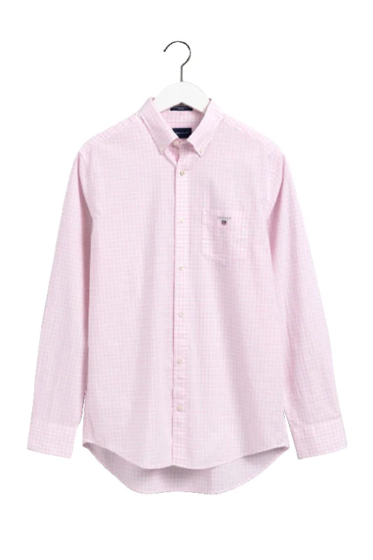 Weekend Extravaganza: Shop Now Gant Gingham Regular Fit Shirt Pink