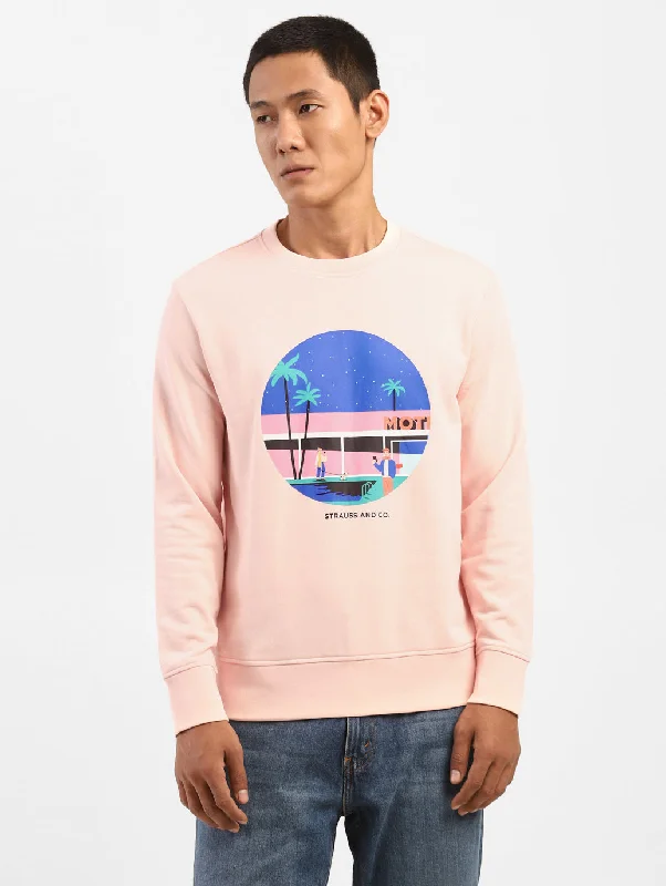 Shop the Weekend Away Men's Graphic Print Crew Neck Sweatshirt