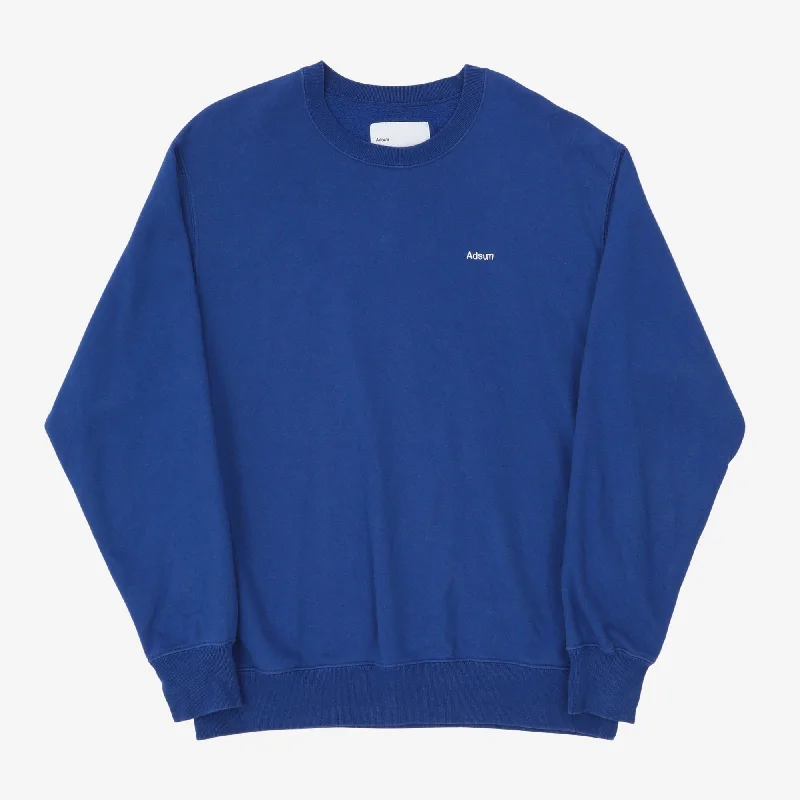 Weekend Specials to Cherish Embroidered Logo Sweatshirt