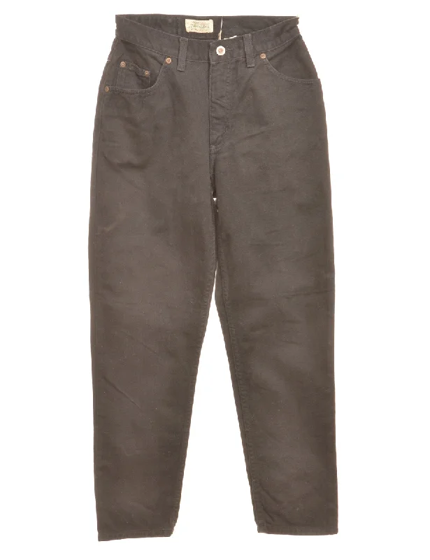 Super Deal Black Tapered Jeans - W26 L27