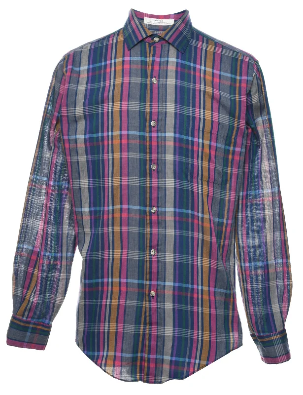 Arrow Multi-colour Checked Shirt - M