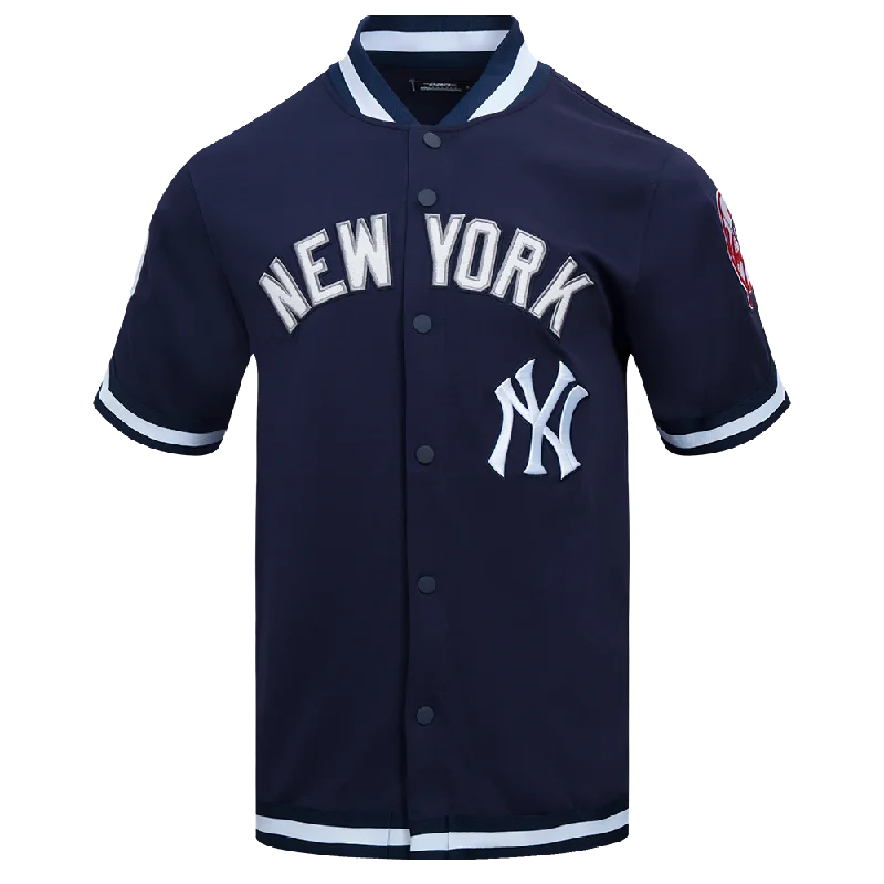 Closeout MLB NEW YORK YANKEES CLASSIC MEN'S WARM UP JACKET (MIDNIGHT NAVY)