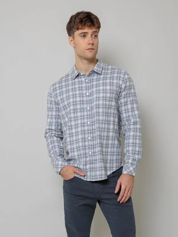 Exclusive Access Sussex Shirt - Liquid Glass Melange