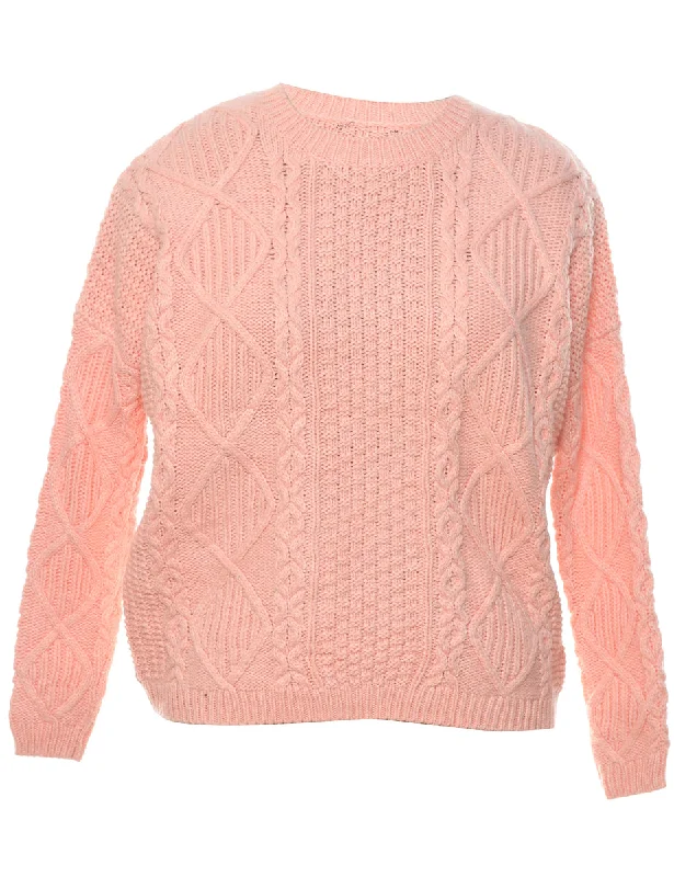 Epic Value Cable Knit Jumper - L