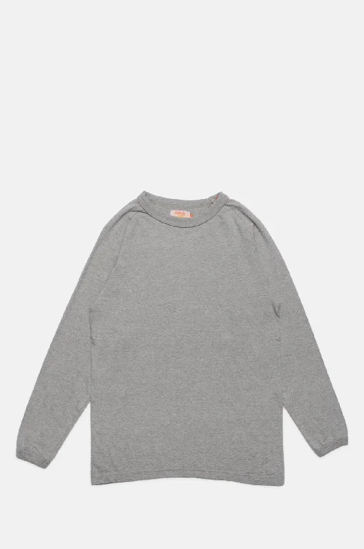 One-DAY Sale Pua'ena LS T Shirt 300GSM Hambledon Grey