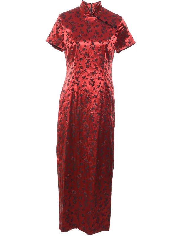 Time-Limited Offer Brocade Evening Dress - M