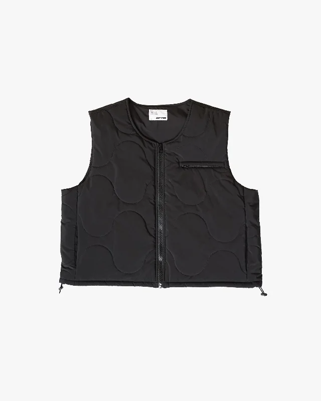 Today Only EPTM GRIDDY PUFFER VEST-BLACK