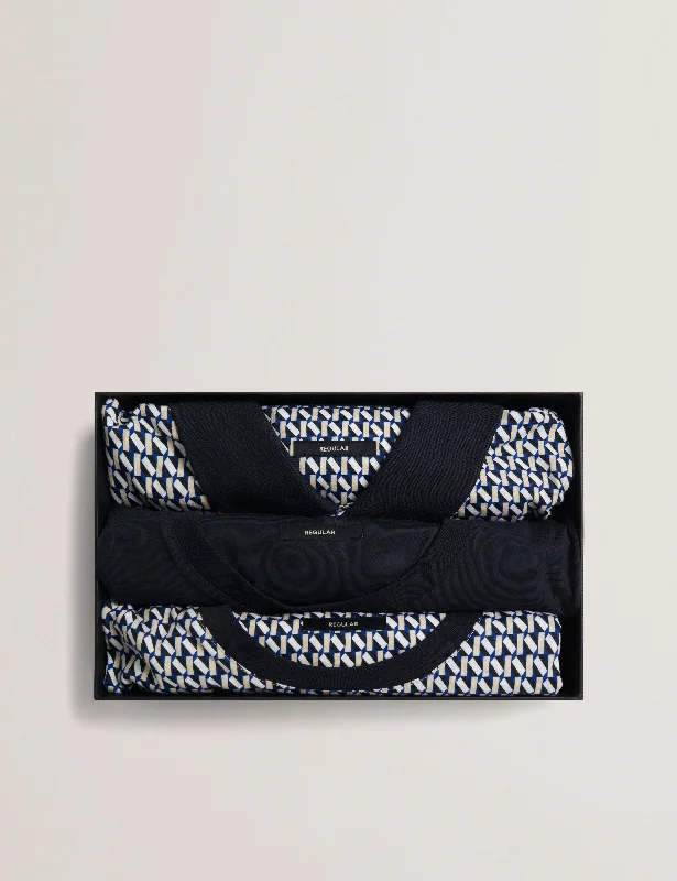 Steals and Deals Sangs Ss Jersey Geo Multipack Navy