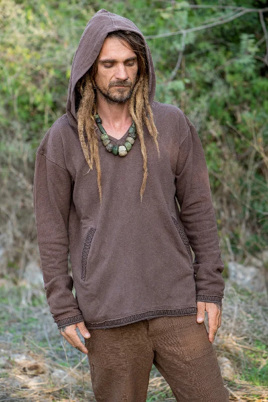 Price Fest Tribal Print Hoodie ⫸ Organic Hemp Cotton