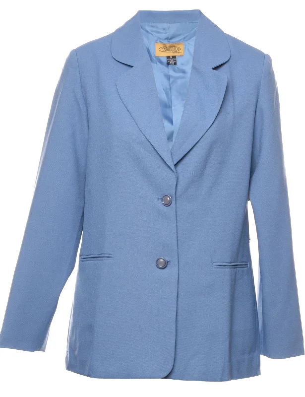 Weekend Savings Spree Blue Classic Blazer - M