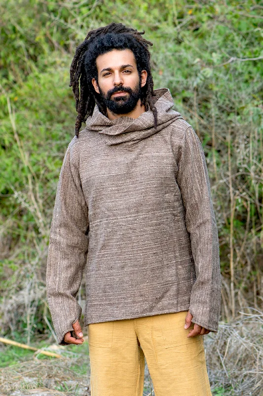 Great Bargain Wanderer Pullover ⫸ Handwoven Himalayan Wool
