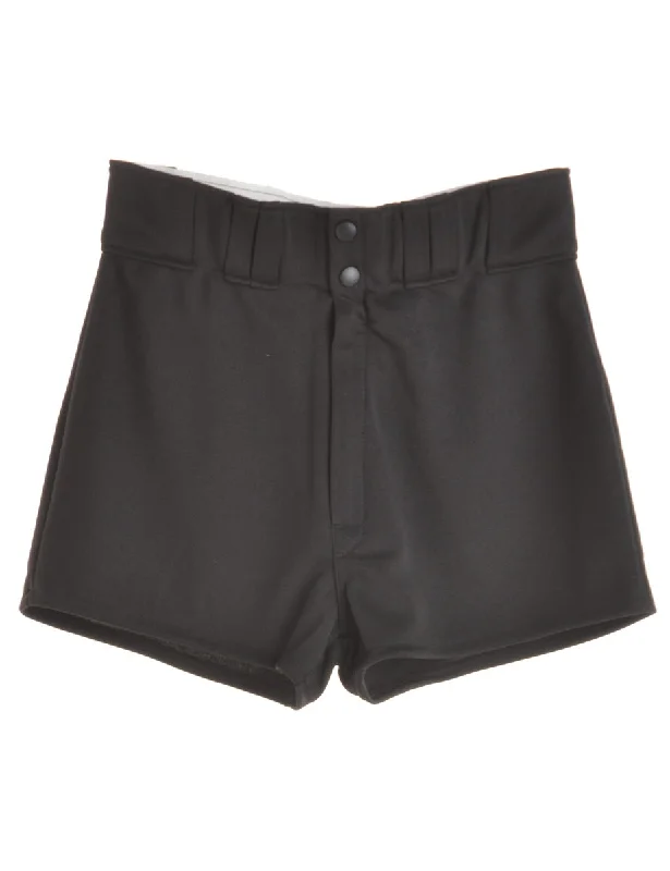 Black Baseball Shorts