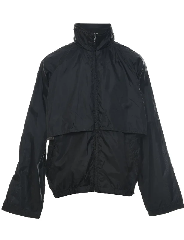 Quick Sale Black Nylon Jacket - M