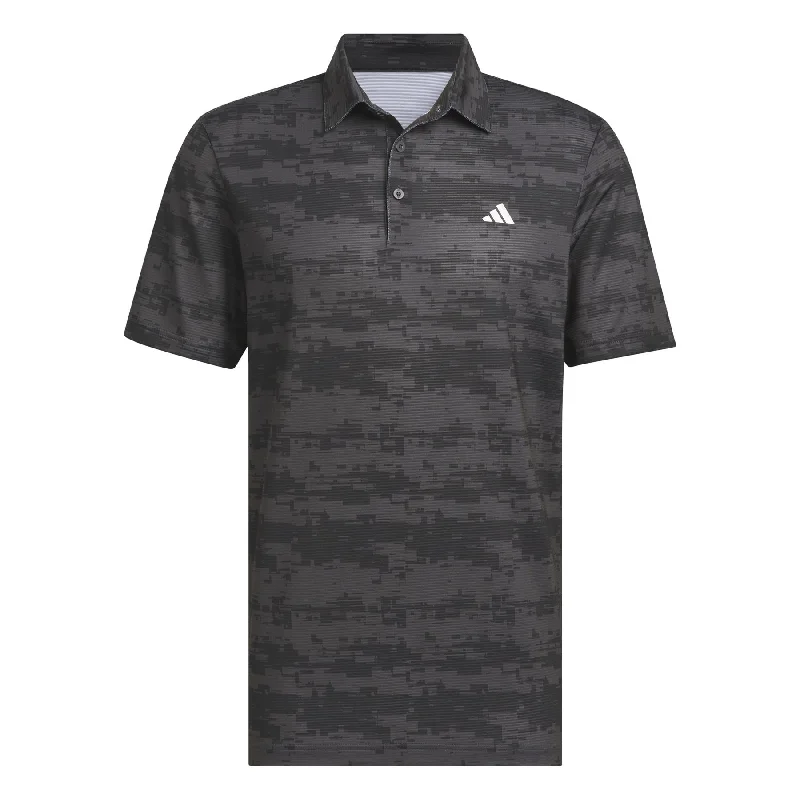 Best Bargains Ultimate365 HEAT.RDY Stripe Polo Carbon/Black - AW24