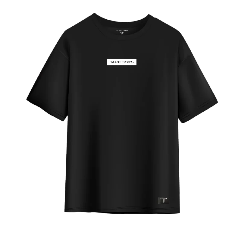 Small Box Logo Oversized T-Shirt - Black