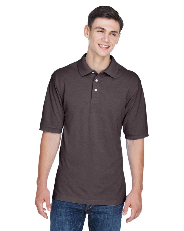 Best Bargains Harriton Easy Blend Polo Shirt | Espresso