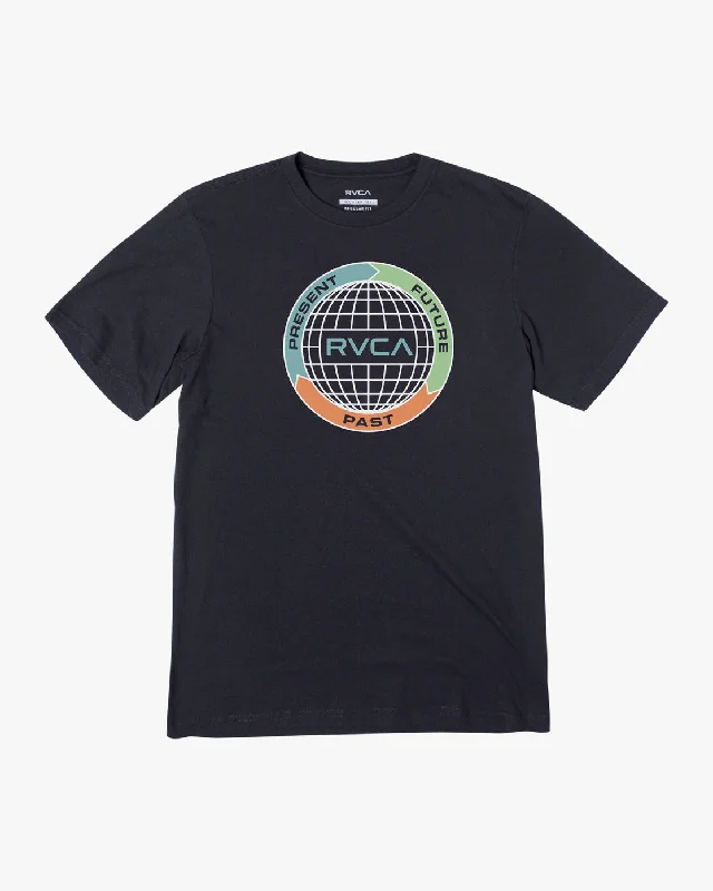 Blowout Deals Multi National Slub Tee - Pirate Black