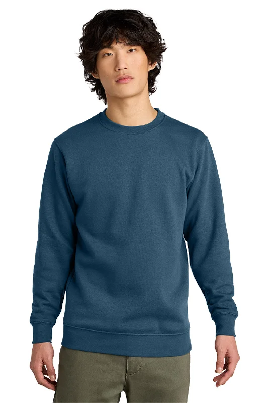 District Mens Very Important Fleece Crewneck Sweatshirt - Neptune Blue