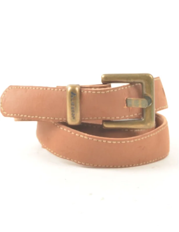 Don't Miss Out Brown Waist Belt - M