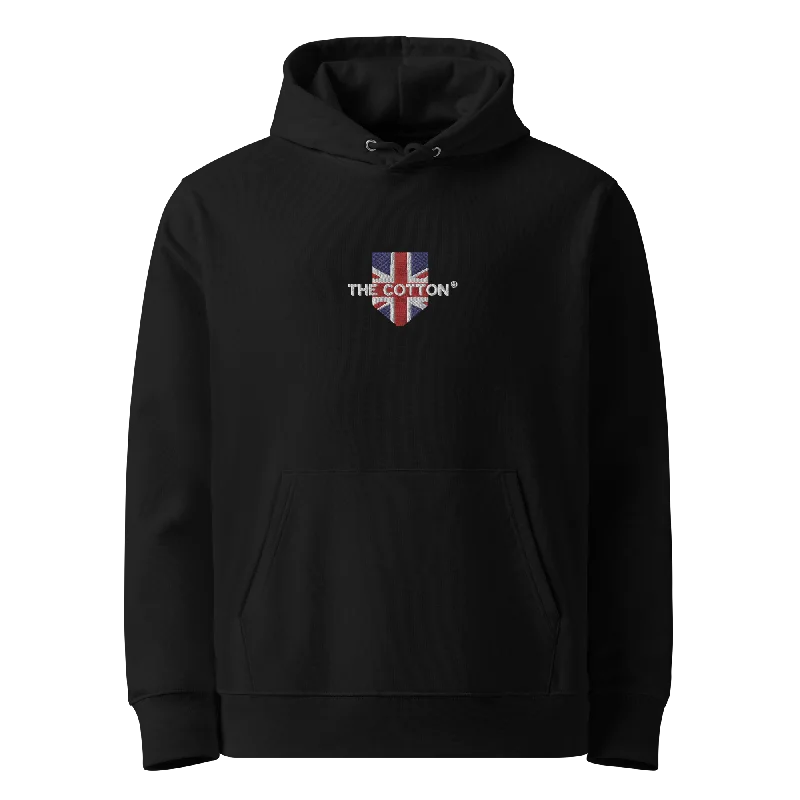 Super Deal The Cotton Original Three Peaks Challenge Hoodie - Black