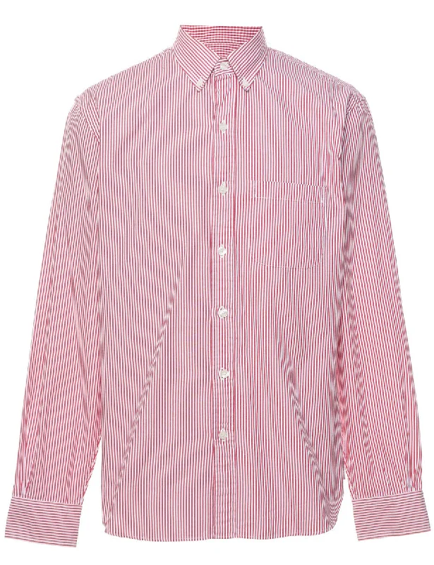 Special Offer Brooks Brothers Checked Red & White Shirt - S