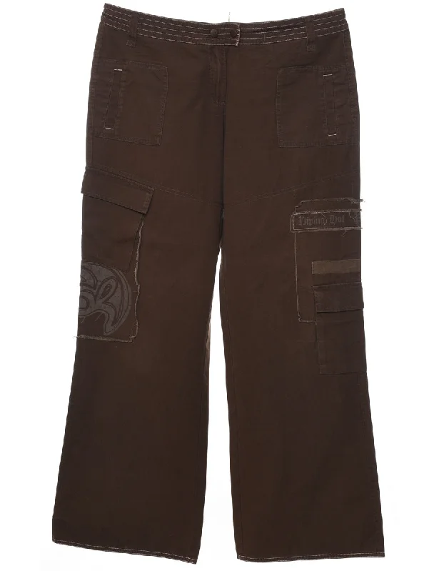 Clearance Sale Brown Trousers - W34 L32