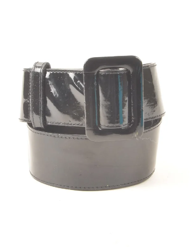 Bonus Offer Black Waist Belt - L