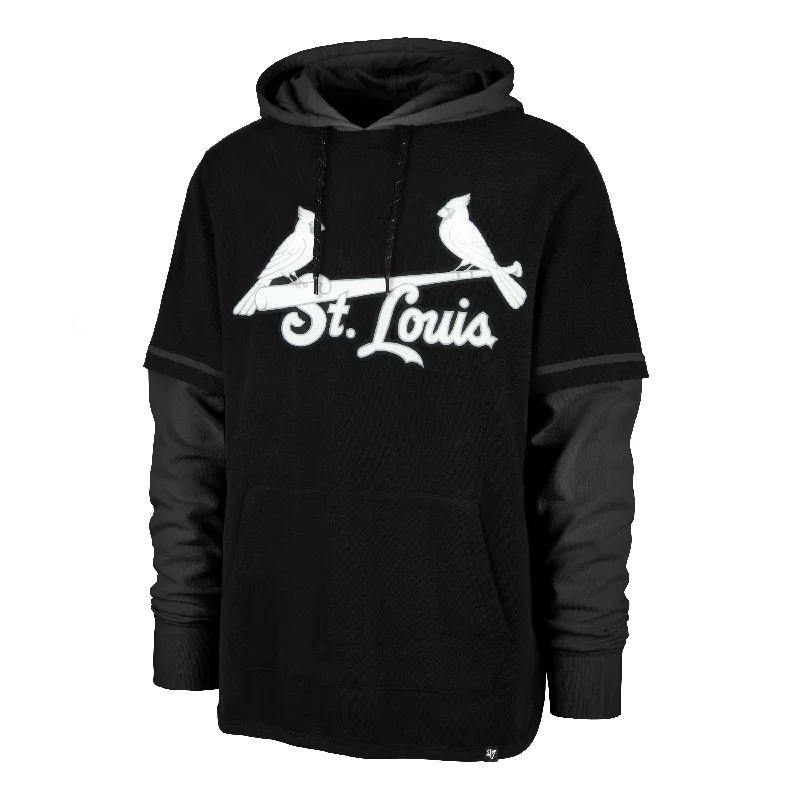 Weekend Discounts You Deserve ST. LOUIS CARDINALS METEORITE '47 SHORTSTOP PULLOVER HOOD