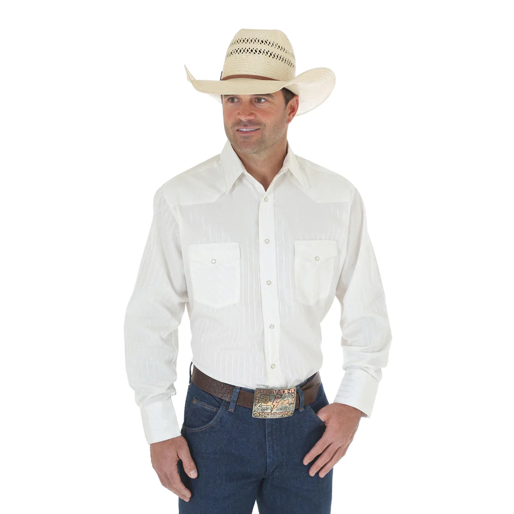 Weekend Discounts to Snag Wrangler Mens Sport Western Snap Shirt