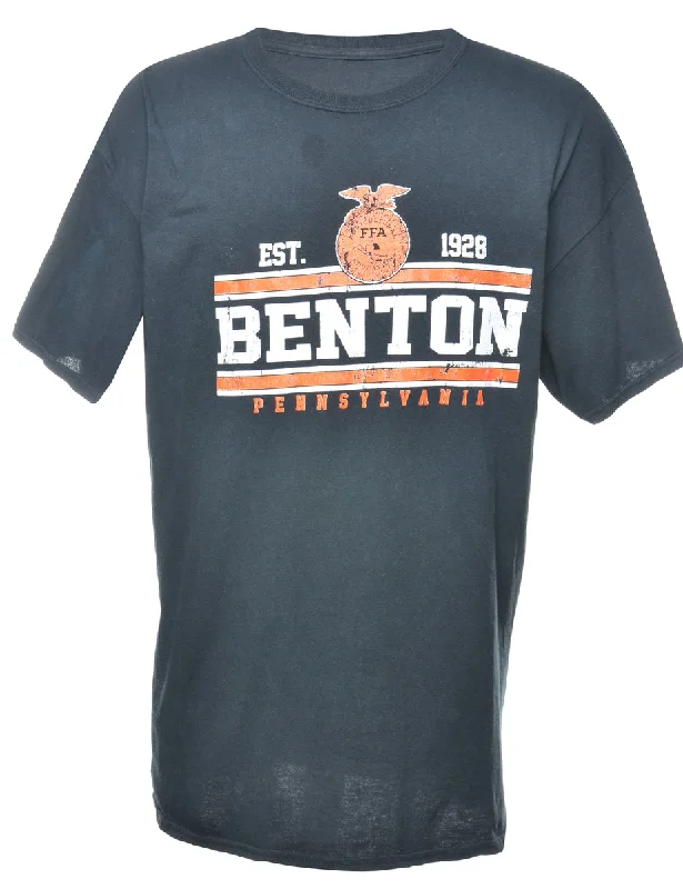 Benton Pennsylvania Printed T-shirt - XL