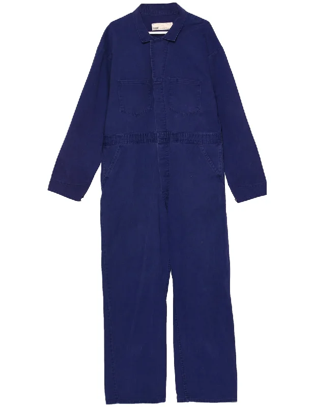 YEAR-End Sale Button Through Boiler Suit - XL