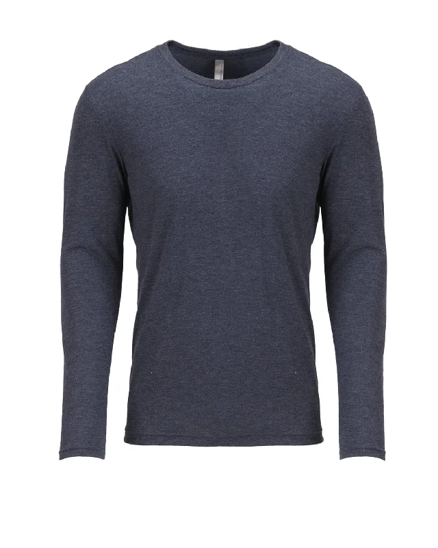 Mega Deal Next Level Triblend Long Sleeve Tee | Vintage Navy