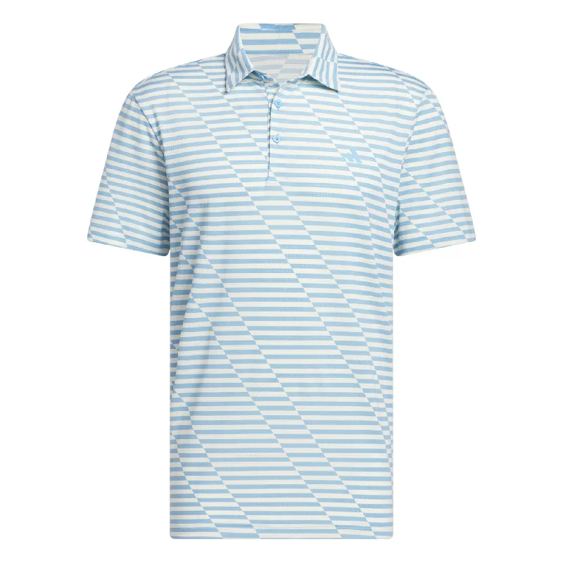 Crazy Savings Ultimate365 Regular Fit Mesh Printed Polo Blue Burst - SS24