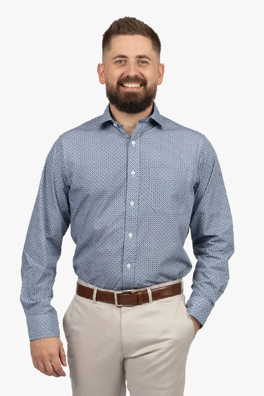 Value Deals Back Bay | Bamboo/Poly Print Casual Shirt