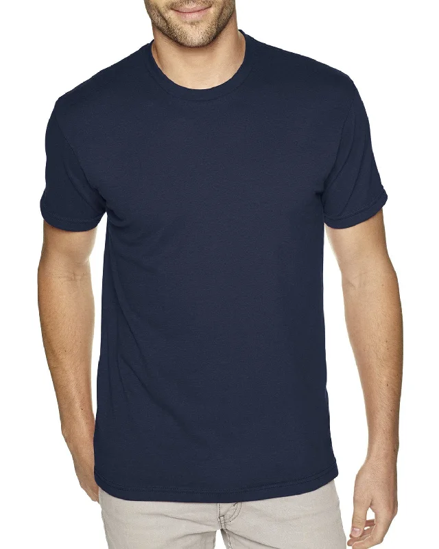 Extra Savings Next Level Mens Sueded T-Shirt | Midnight Navy