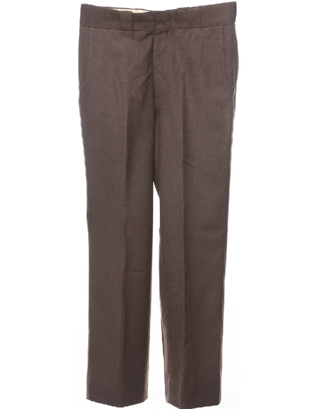 Can't Resist Brown Trousers - W32 L30